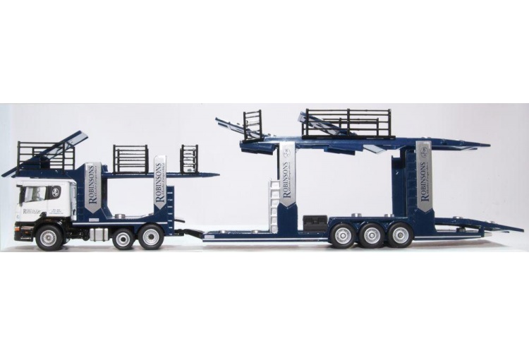 Oxford Diecast 76SCT007 Scania Car Transporter 3
