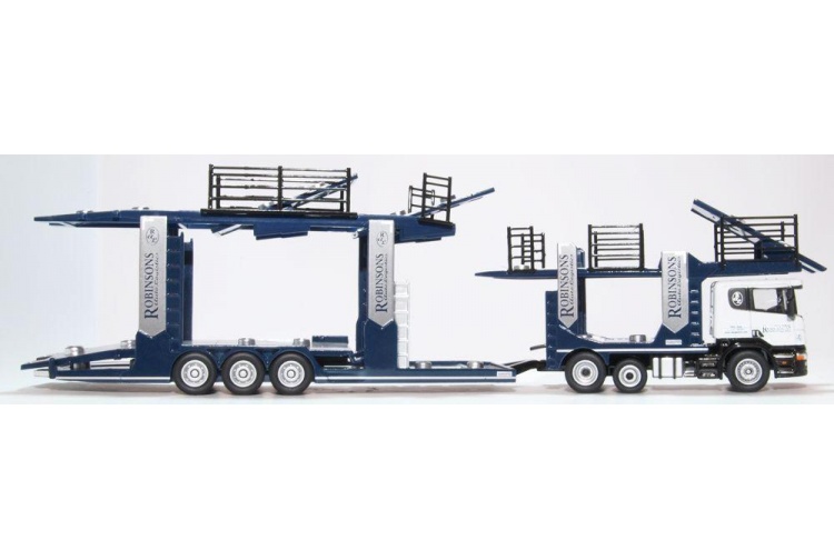 Oxford Diecast 76SCT007 Scania Car Transporter 4