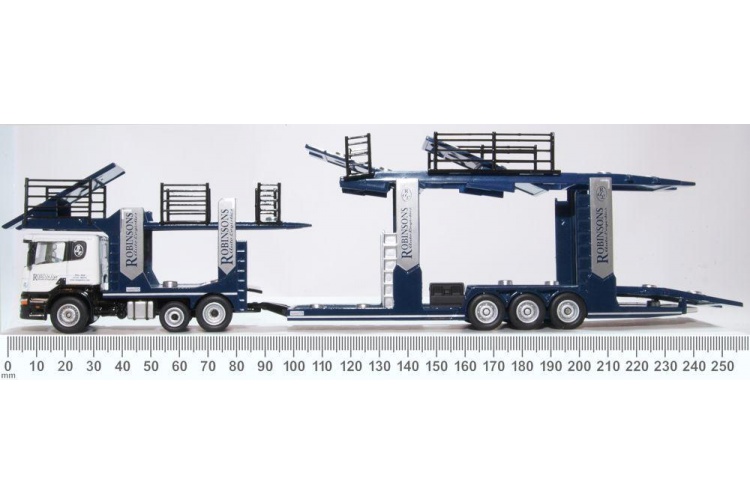 Oxford Diecast 76SCT007 Scania Car Transporter 5
