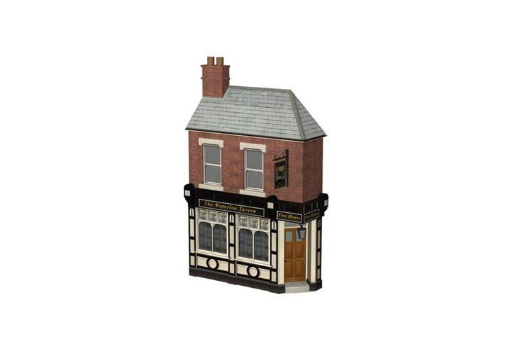 Bachmann Scenecraft 44-267 Low Relief Corner Pub