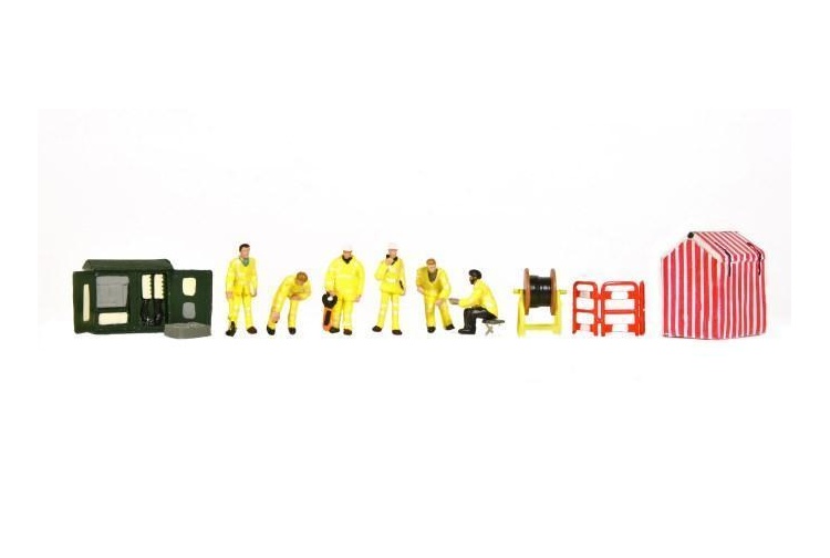 Bachmann Scenecraft 36-410 12 Roadside Technicians - 1
