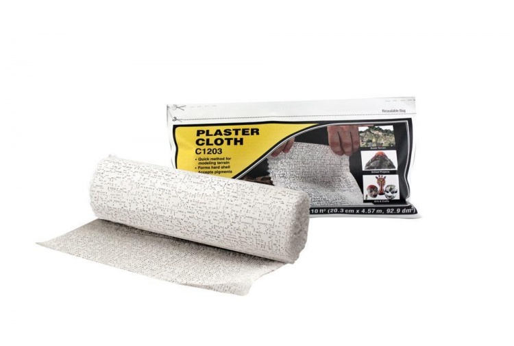 Woodland Scenics C1203 Plaster Cloth 10 Sq Ft Roll