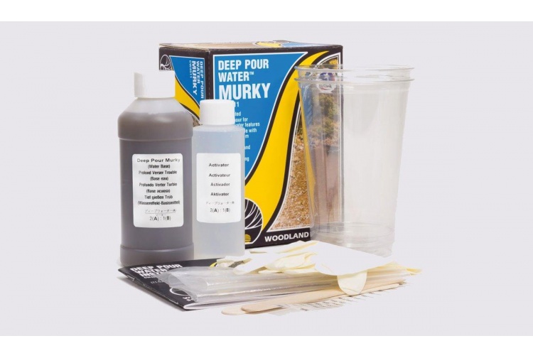 Woodland Scenics WCW4511 Murky Deep Pour Water