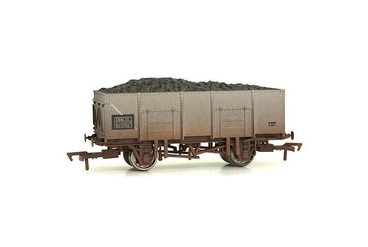 DAPOL 4F-038-004 20T STEEL MINERAL WAGON BR316783 WEATHERED