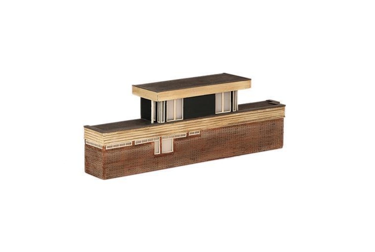 Bachmann Scenecraft 42-254 Low Relief N Gauge Power Signal Box