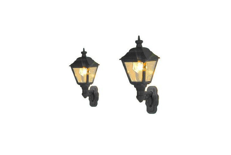 Gaugemaster Lighting GM827 Grey Wall Mounted Gas Lamps