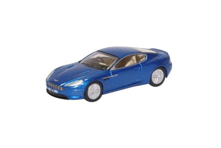 OXFORD DIECAST 76AMDB9003 ASTON MARTIN DB9 COUPE COBALT BLUE