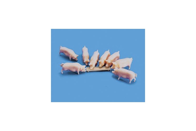 Modelscene 5108 Pigs And Trough Figure Set