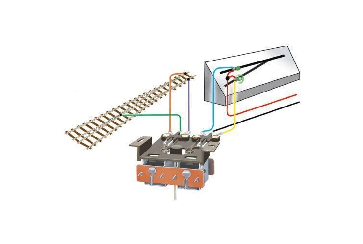 Peco PL-15 Turnout Motor Mounting Microswitch graphic