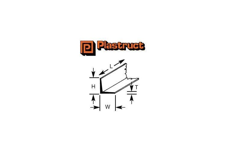Plastruct 90506 afs-8p angle 6.4mm