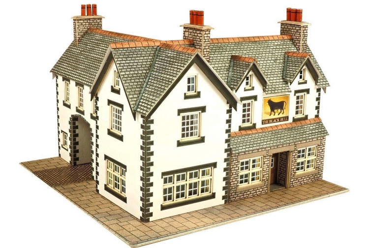 Metcalfe PN128 Coaching Inn N Gauge Card Kit