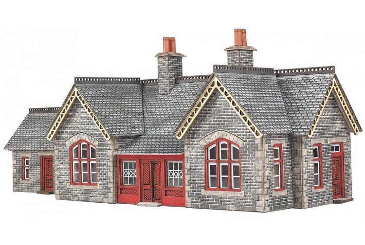 Metcalfe PN933 Settle/Carlisle Railway Station N Gauge Card Kit