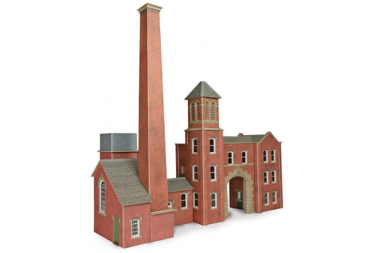 Metcalfe PO284 Boiler House and Factory Entrance