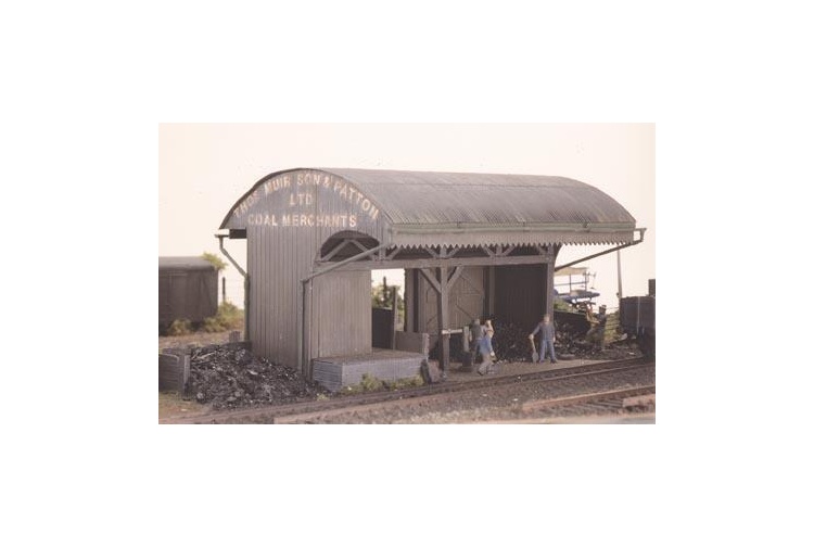 Ratio 525 Trackside Coal / Builders Merchants Plastic Kit