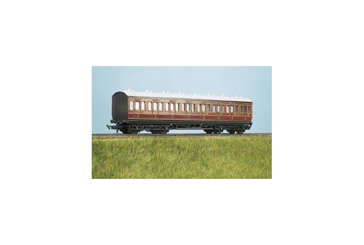 Ratio 710 LMS (ex MR) Suburban 3rd Class Coach Kit