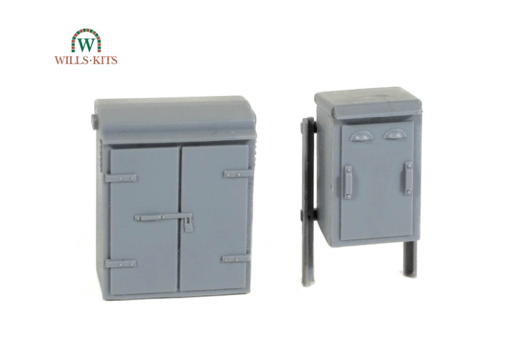 Wills Kits SS88 Relay Boxes Plastic Kit