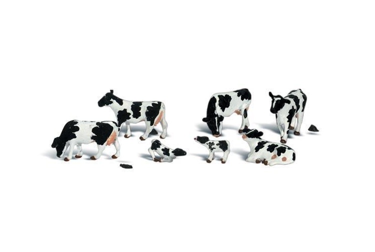 Woodland Scenics WA1863 Accent Figures Holestein Cows