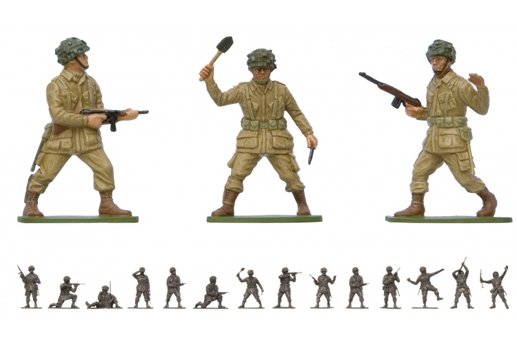 Airfix A02711V WWII U.S. Paratroops Contents