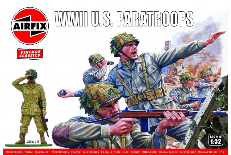 Airfix A02711V WWII U.S. Paratroops Package