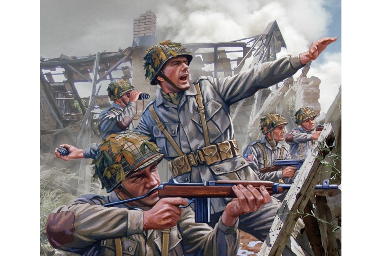 Airfix A02711V WWII U.S. Paratroops