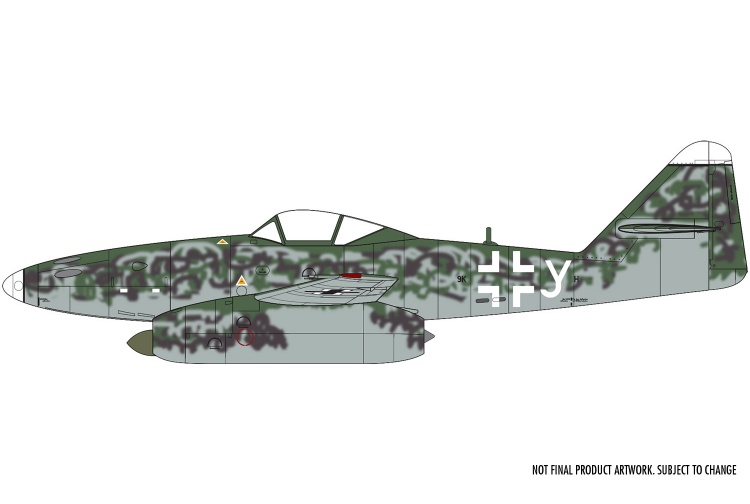 Airfix A03090 Messerschmitt ME262A-2A Livery 1