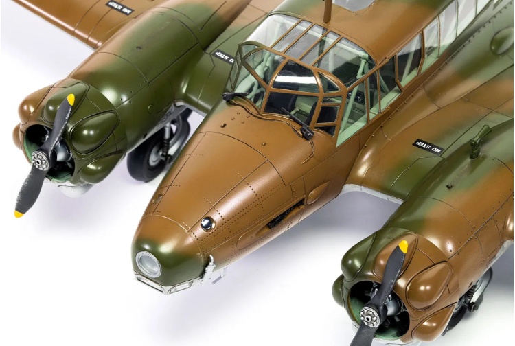Airfix A09191 Avro Anson Mk.I Closeup Nose
