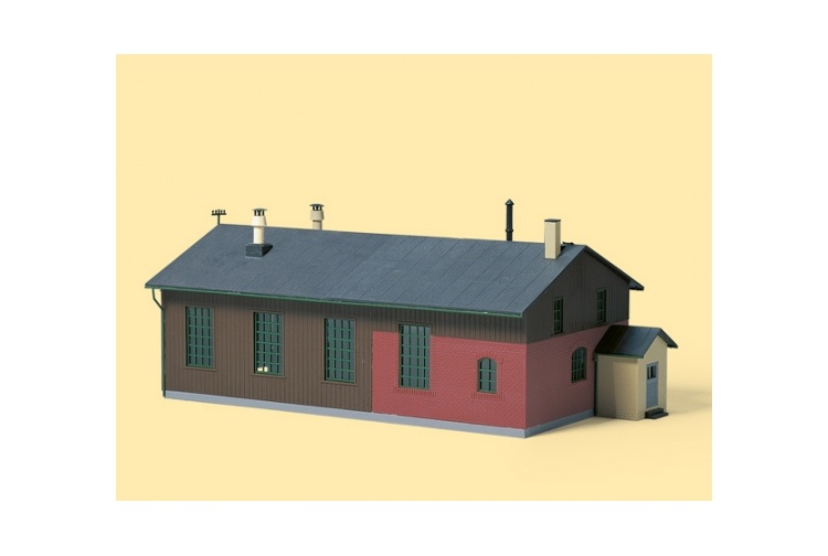 Auhagen 11332 Double Track Locomotive Shed Right