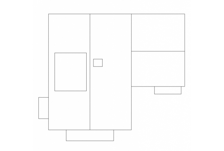 Auhagen 12222 1:100 House With Garage Plan