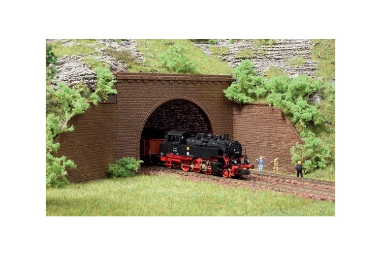 Auhagen 44636 Tunnel Mouth And Side Walls Double Track