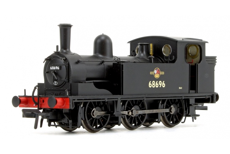 Bachmann 31-062 LNER J72 Class BR Black Late Crest 0-6-0 Tank Locomotive No. 68696 Front Left