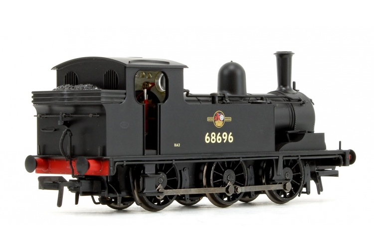 Bachmann 31-062 LNER J72 Class BR Black Late Crest 0-6-0 Tank Locomotive No. 68696 Rear Right