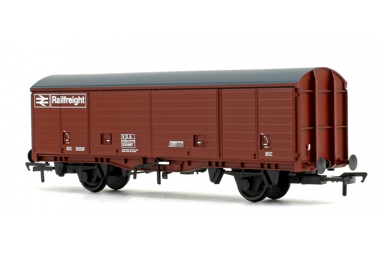 Bachmann 38-148 BR VDA Van BR Freight Brown (Railfreight) Rear Left