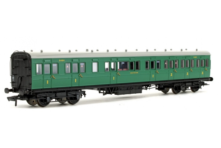 Bachmann 39-613 SE And CR 60ft Birdcage Composite Lavatory SR Malachite Green Front Left