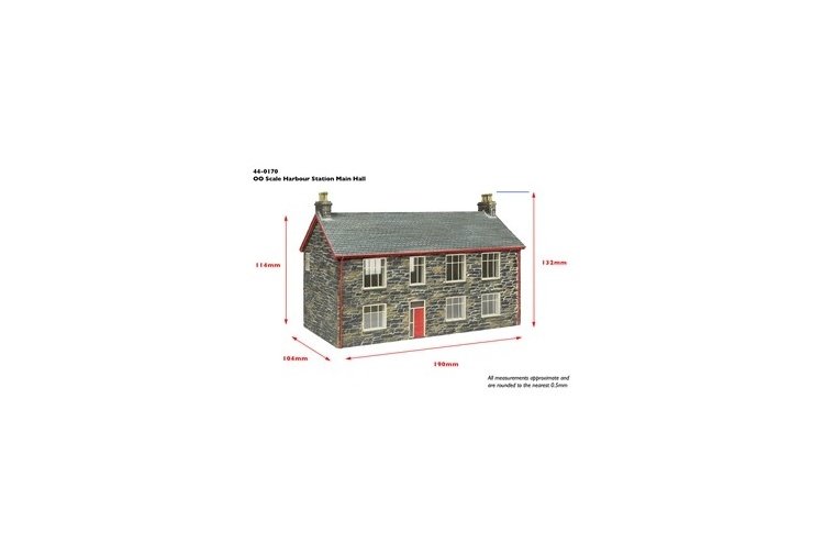 bachmann-44-0170g-harbour-station-main-hall-green-dimensions