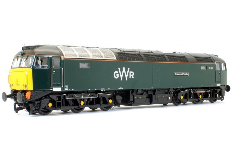 Bachmann Branchline 32-756A Class 57/6 57602 'Restormel Castle' In GWR Green Front Left