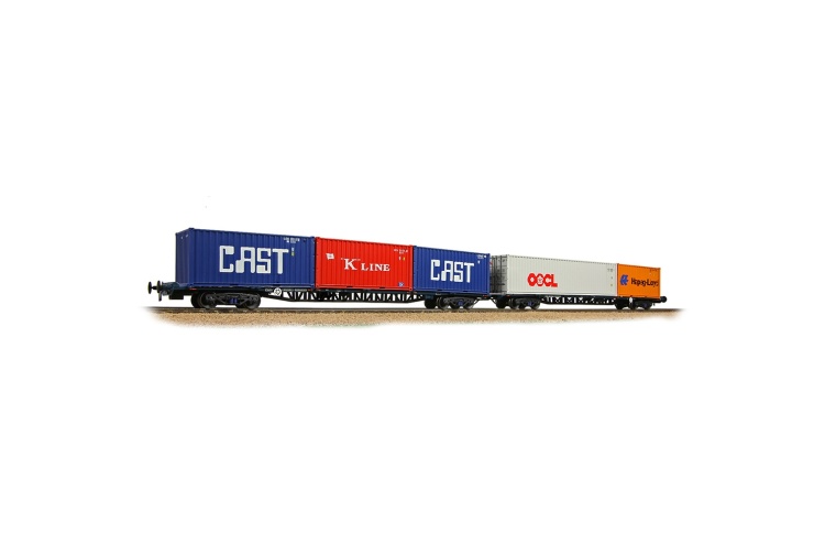 bachmann-branchline-38-627a-bt-fga-bogie-container-flats-pack-of-2-maritime-oo-gauge