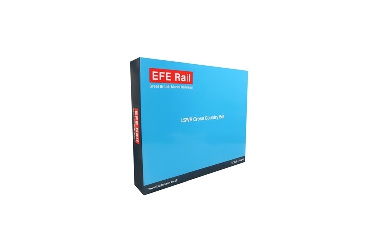 EFE Rail E86015 LSWR Cross Country 3-Coach Pack BR Green