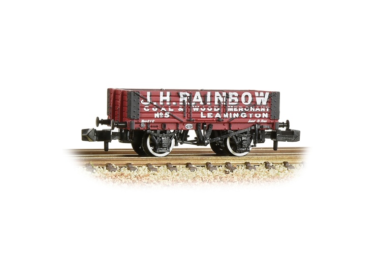 bachmann-graham-farish-377-066-5-plank-wagon-wooden-floor-rainbow-red