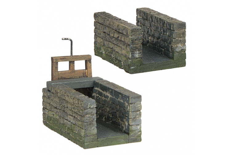 Bachmann Scenecraft 44-0142 Watermill Race And Gate