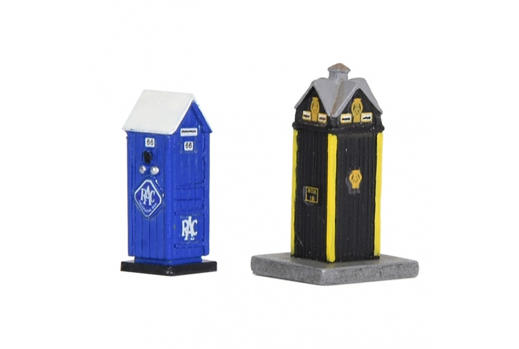 Bachmann Scenecraft 42-585 Roadside Rescue Phone Boxes