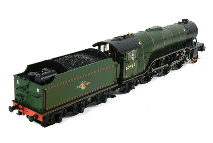 Bachmann Branchline 35-202 OO Gauge LNER V2 60847 'St Peter's School' BR Lined Green (Late Crest)