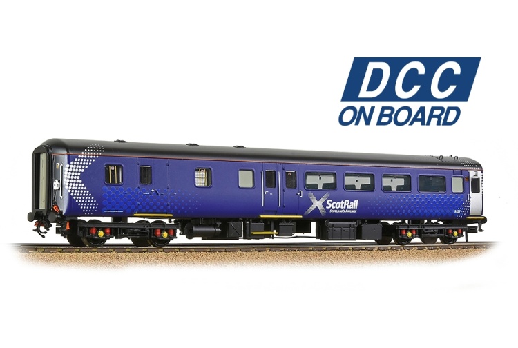 Bachmann Branchline 39-704dc DCC Installed BR Mk2F BSO Brake Second Open ScotRail Saltire