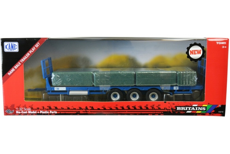 Britains 43218 Kane Bale Trailer Package