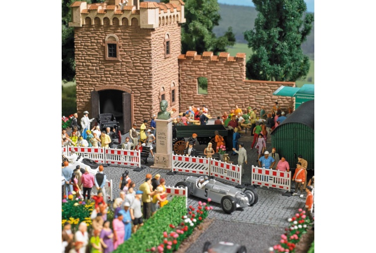 Busch 1013 Barrier Gate HO/OO Gauge Plastic Kit