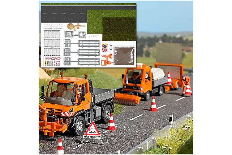 Busch 1166 Road Maintenance Scene Accessories