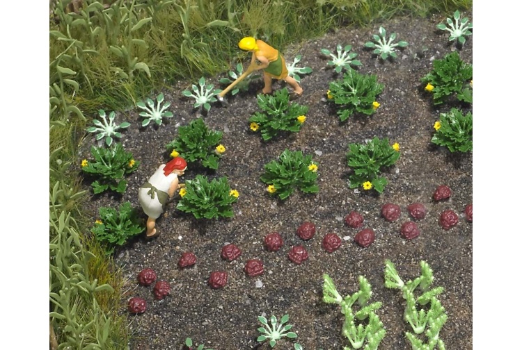 Busch 1222 Vegetables & Lettuce Example Layout