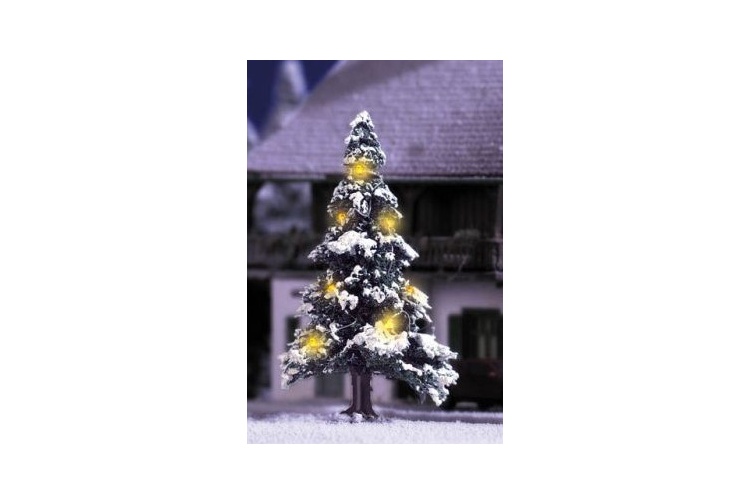 Busch 5410 N Scale Christmas Tree With Lights