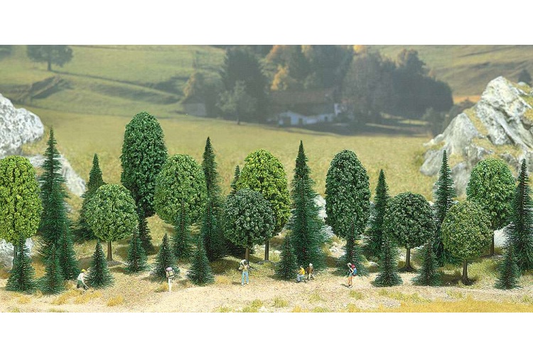 Busch 6590 N Gauge Mixed Forest