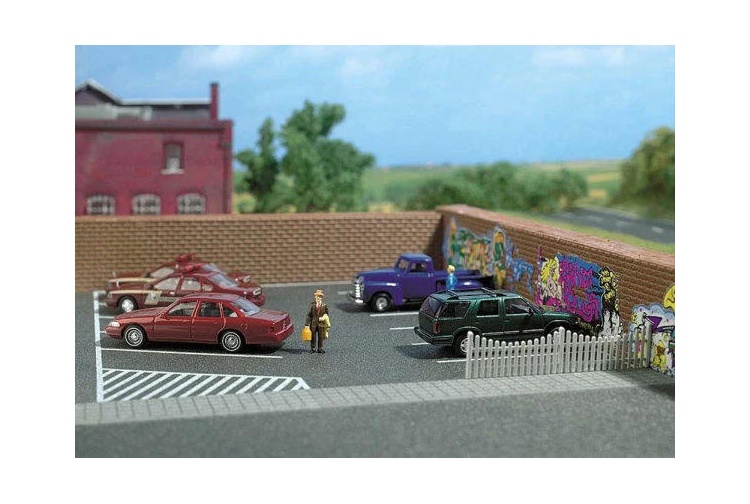 Busch 9713 Car Park 195 x 160mm Self Adhesive Backing