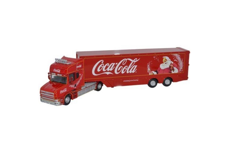 clevelands-od76tcab004cc-coco-cola-diecast-oo-gauge-model-christmas-truck